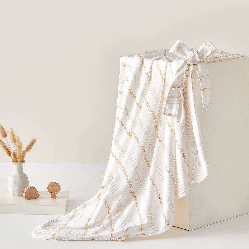 Pamukasti bebi swaddle quilt vrećica za spavanje, 95% pamuka, četiri godišnja doba, uzorci: pruge, karirano, crtani likovi, cvijeće, geometrija, sigurnosna klasa A, za bebe i djecu 1–3 godine.