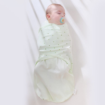 Novorođenački grlići swaddle noćni vrećica Deair Premium, 100% pamuk, punilo pamuk, uzorak: jednobojan ili točkasti, za proljeće-ljeto-jesen