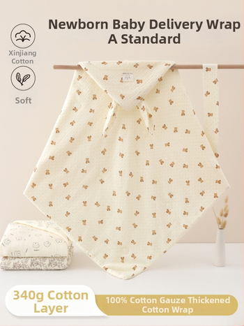 Naujagimio įvyniojimo antklodė - audinys: verpalai, užpildas: šilko-pamukas, raštas: karikatūra, tinka naujagimiams