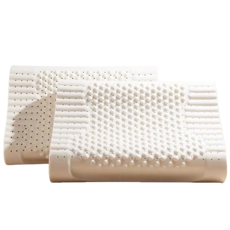 Prirodni latex jastuk za potporu cervikalne kralježnice, pravokutnog oblika, sadržaj lateksa 90% i više, pleteni navlaka