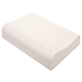 Μαξιλάρι από φυσικό λατέξ, 90% φυσικό λατέξ, κυματοειδές σχήμα, κατάλληλο για παιδιά, μωρά και ενήλικες