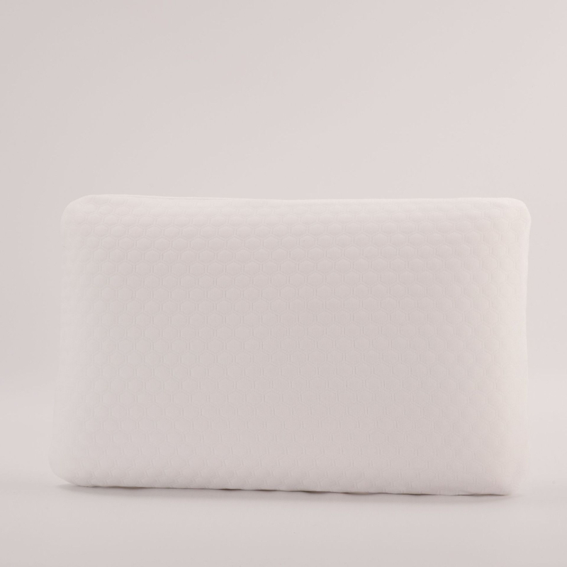 Memorinių putų pagalvė su 100% medvilnės užvalkalu, poliuretano užpildas, stačiakampio formos, rankų darbo