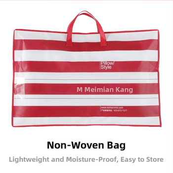 Latekso pagalvė — natūralus lateksas, stačiakampė forma, pagalvės audinys iš 100% medvilnės, latekso kiekis virš 90%, suaugusiems