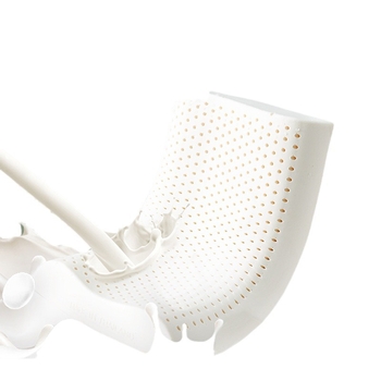 Latex jastuk — prirodni lateks, pravokutni oblik, jezgro od 100% pamuka, sadržaj lateksa iznad 90%, za odrasle