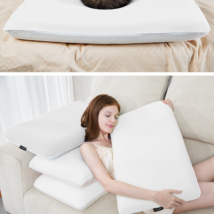 Atminties putų pagalvė, stačiakampio formos, poliesterio užvalkalas, svoris 1.0-1.5 kg