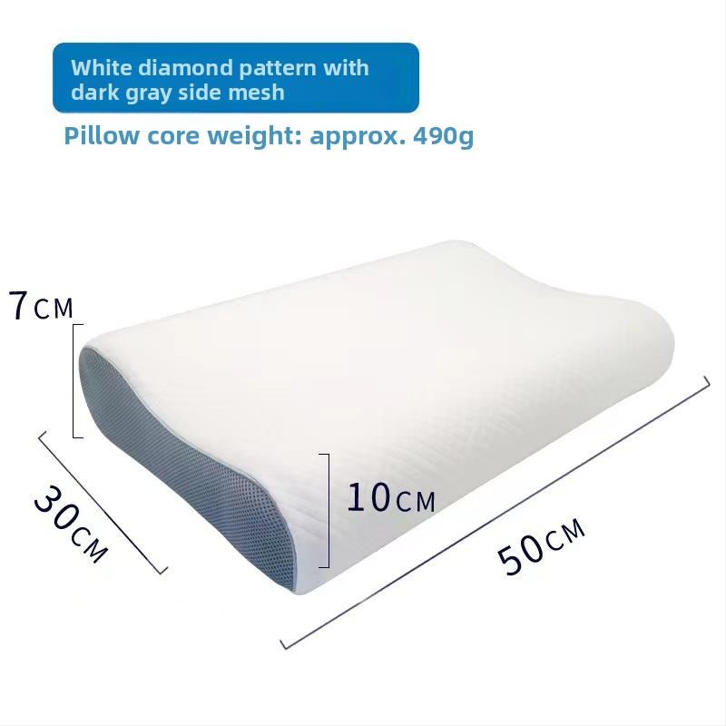 Pillow Island kaklo pagalvė, drugelio formos, su atminties putomis, aukštis 5–10 cm, sver 1 kg, kvėpuojantis