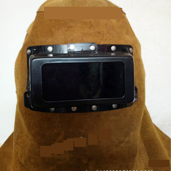 Elektrinė suvirinimo veido kaukė, grynos karvės odos suvirinimo šalikas, apsauginė kepurė, argono lanko suvirinimo veido skydelis su vamzdynu, galvos juosta, sidabrinis veidrodis