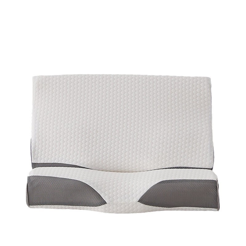 Пеперудообразна шийна възглавница с естествен латекс, съдържание на латекс 80–90%, трикотажна сърцевина, тегло 1.0–1.5 кг