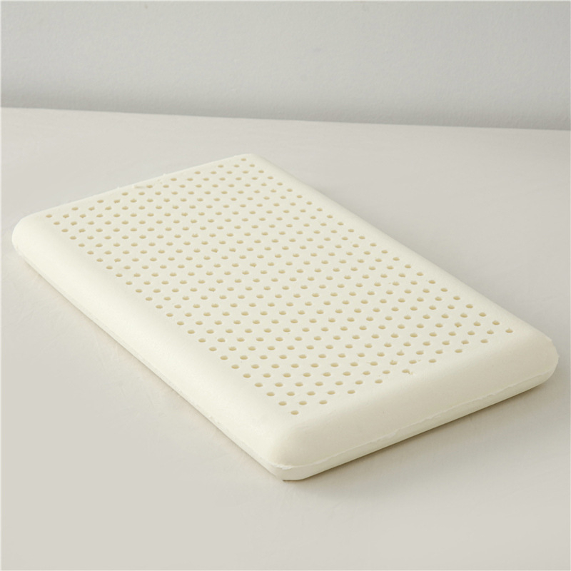 Vaikų vėsinanti latekso pagalvė, stačiakampės formos, natūralus lateksas 90%+, medvilnės užvalkalas 100%