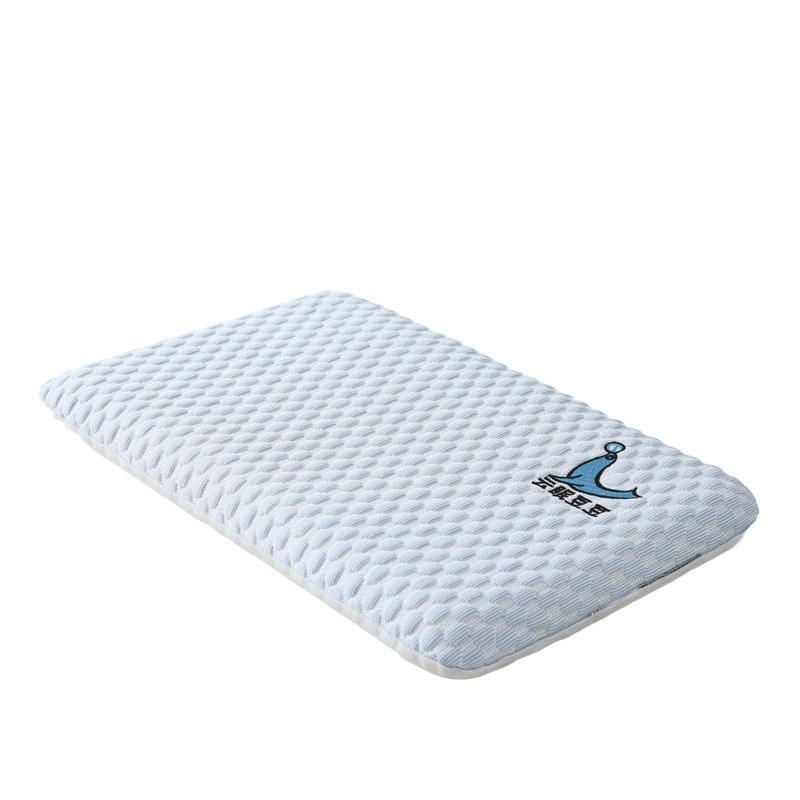 Vaikų vėsinanti latekso pagalvė, stačiakampės formos, natūralus lateksas 90%+, medvilnės užvalkalas 100%