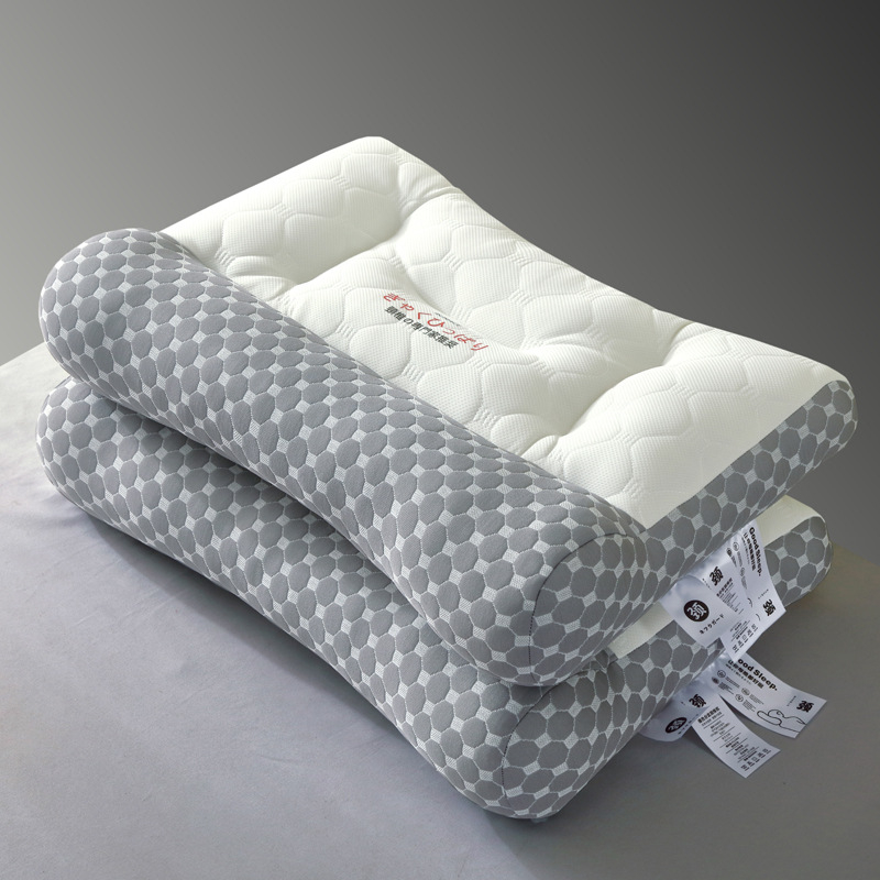 Ортопедична латексова възглавница за тракция на шийния стълб, правоъгълна, тегло 0,5–1,0 кг, съдържание на латекс до 70%, калъф от химическо влакно