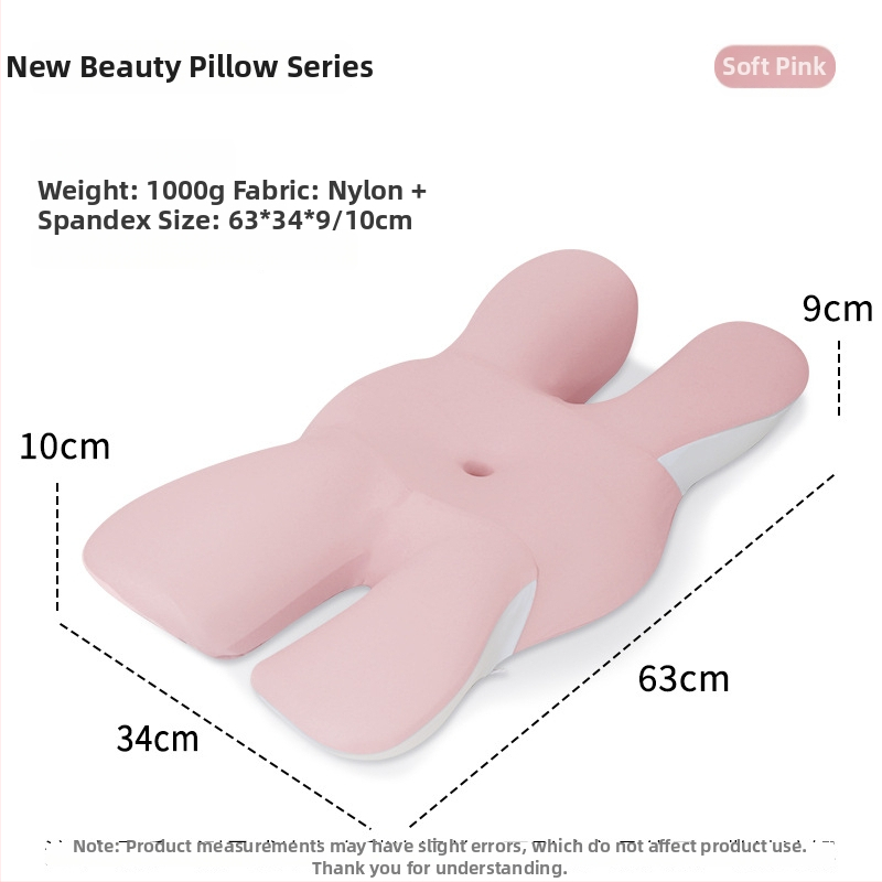 Atminties putų pagalvė su drugelio forma, Modal audinys, kaklo slankstelių apsauga, skirta šoniniam miegui, svoris 0,5–1 kg