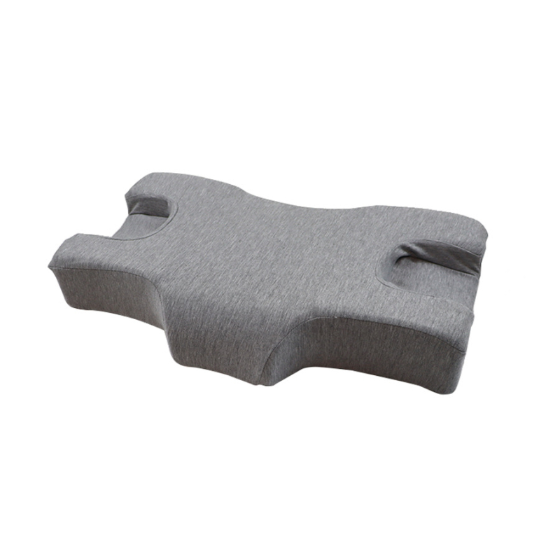 Memorijos putų grožio pagalvė, stačiakampės formos, užvalkalas iš poliesterio-pamuko, vidinis užpildas: atminties putos, aukštis 5-10 cm, svoris 0.5-1 kg, pritaikoma apdorojimo