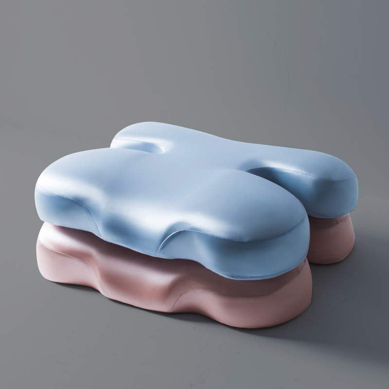 Memorijos putų pagalvė kaklo atramoms, su lėtu atgijimu, be spaudimo, poliesterio užvalkalas, suaugusiems