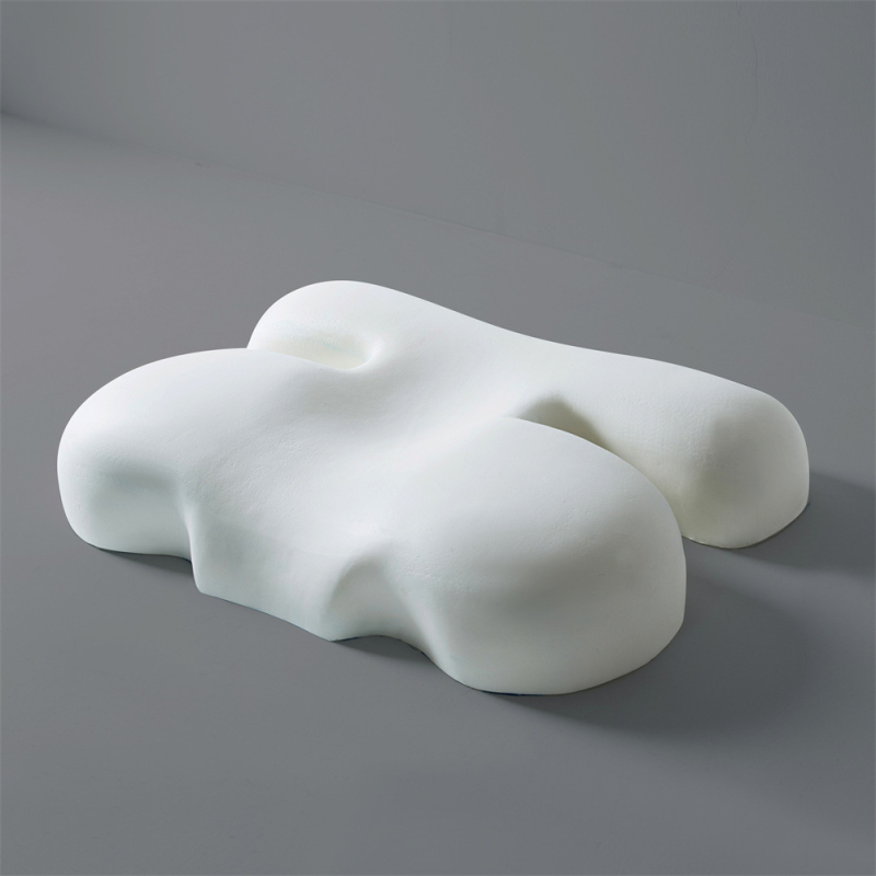 Memorijos putų pagalvė kaklo atramoms, su lėtu atgijimu, be spaudimo, poliesterio užvalkalas, suaugusiems