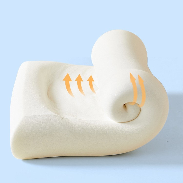 Stačiakampė kaklo slankstelio pagalvė iš atminties putų, mezginio užvalkalas, pritaikomas, branduolio svoris 1.0–1.5 kg