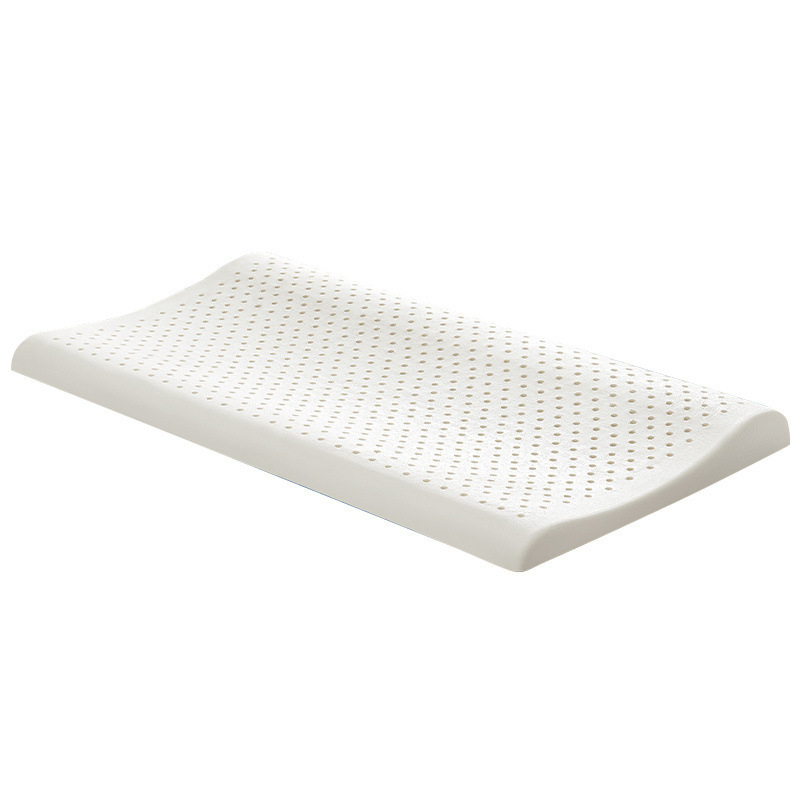 Jastuk od prirodnog lateksa za potporu vratne kralježnice, pravokutnog oblika, visina 5–10 cm, težina 1,0–1,5 kg, pleteni materijal