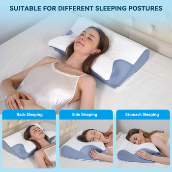 Memorijos putų kaklo pagalvė su lėtu atsigavimu, Tipo A, branduolio svoris 0,5–1,0 kg