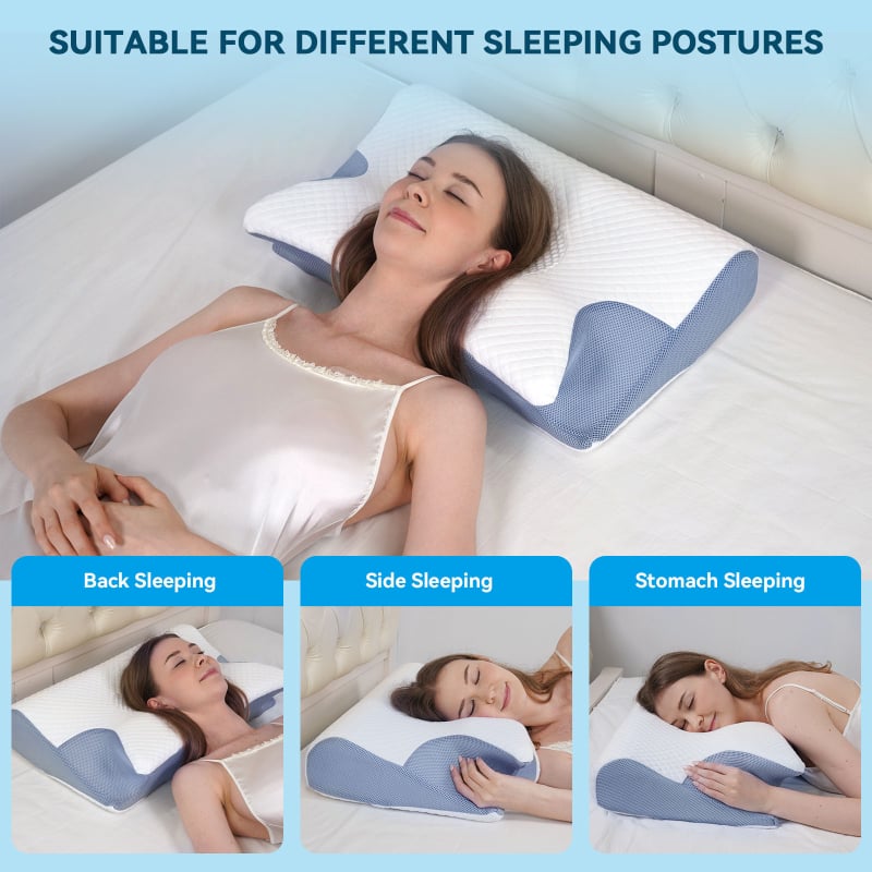 Memorijos putų kaklo pagalvė su lėtu atsigavimu, Tipo A, branduolio svoris 0,5–1,0 kg