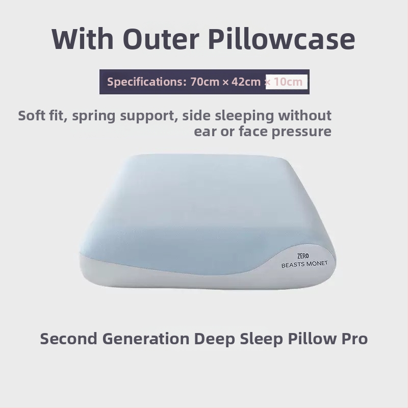 Atminties putų kaklo pagalvė su Ice Silk audiniu, Alien formos, 0,5–1,0 kg, OEM palaikymas