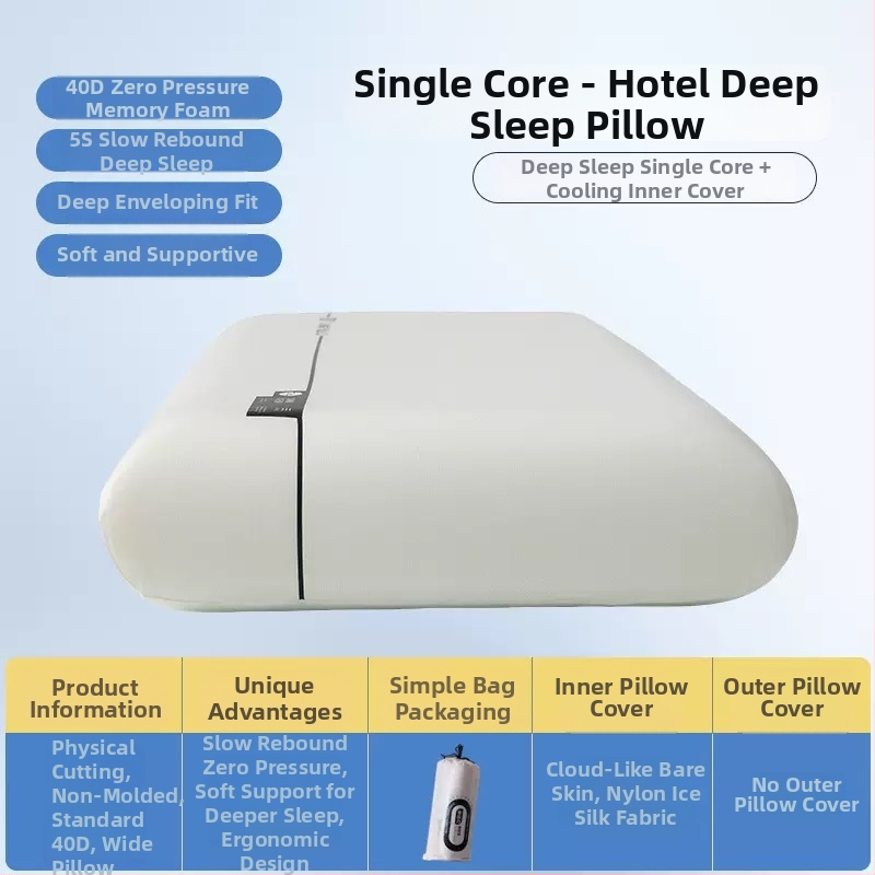 Atminties putų kaklo pagalvė su Ice Silk audiniu, Alien formos, 0,5–1,0 kg, OEM palaikymas