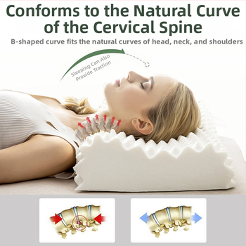 Lateksist padi kaela toestuseks, lainelise kujuga, 0,5–1,0 kg, kohandatav