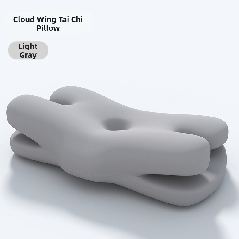 Dviejų sluoksnių grožio miego pagalvė su memory foam, be spaudimo, anti-senėjimas, dvigubas pojūtis, kaklo apsauga, šoninis miegas, stačiakampio formos