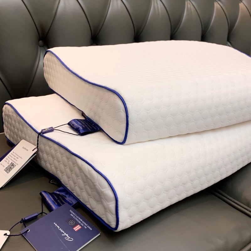 Man's Xuan естествен латекс правоъгълна възглавница за възрастни, съдържание на латекс 80–90%