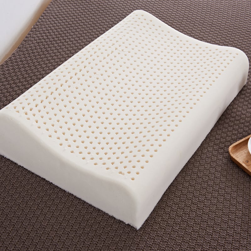 латексна възглавница, квадратна възглавница за възрастни, пълнеж 95% естествен латекс, съдържание на латекс 90%+, Refined Rose