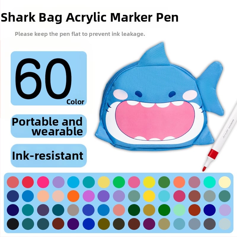 Hemu акрилен маркер за деца – непрозрачен, за слоеве, безопасен и миещ се акварелен маркер