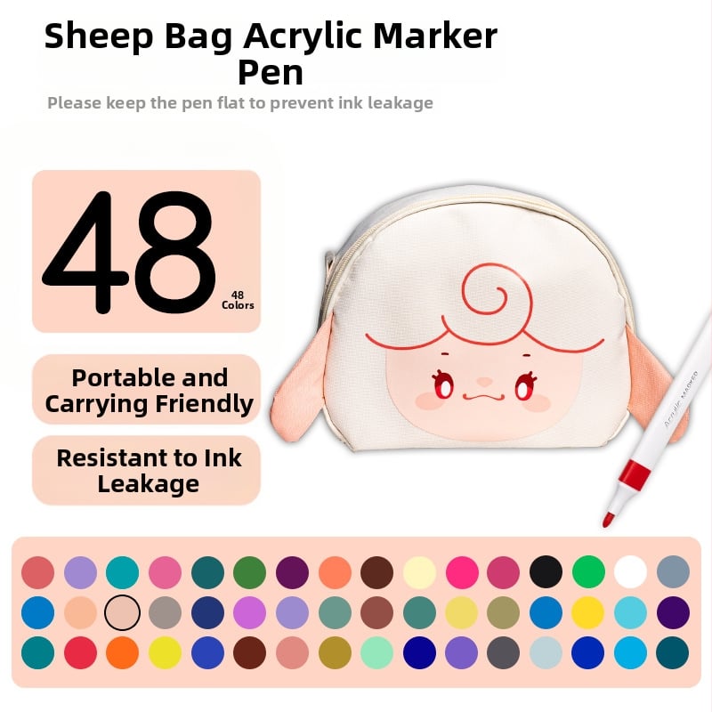 Hemu акрилен маркер за деца – непрозрачен, за слоеве, безопасен и миещ се акварелен маркер