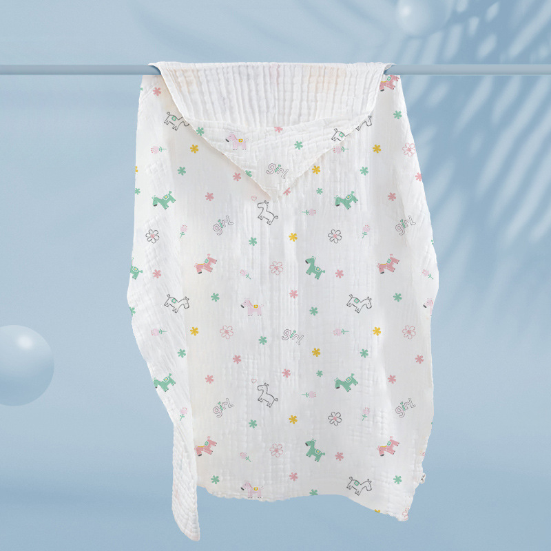 Dječji ručnik za kupanje, Qiannsha Set, 100% pamuk, nit 40, težina 300–400 g, prilagođavanje dostupno