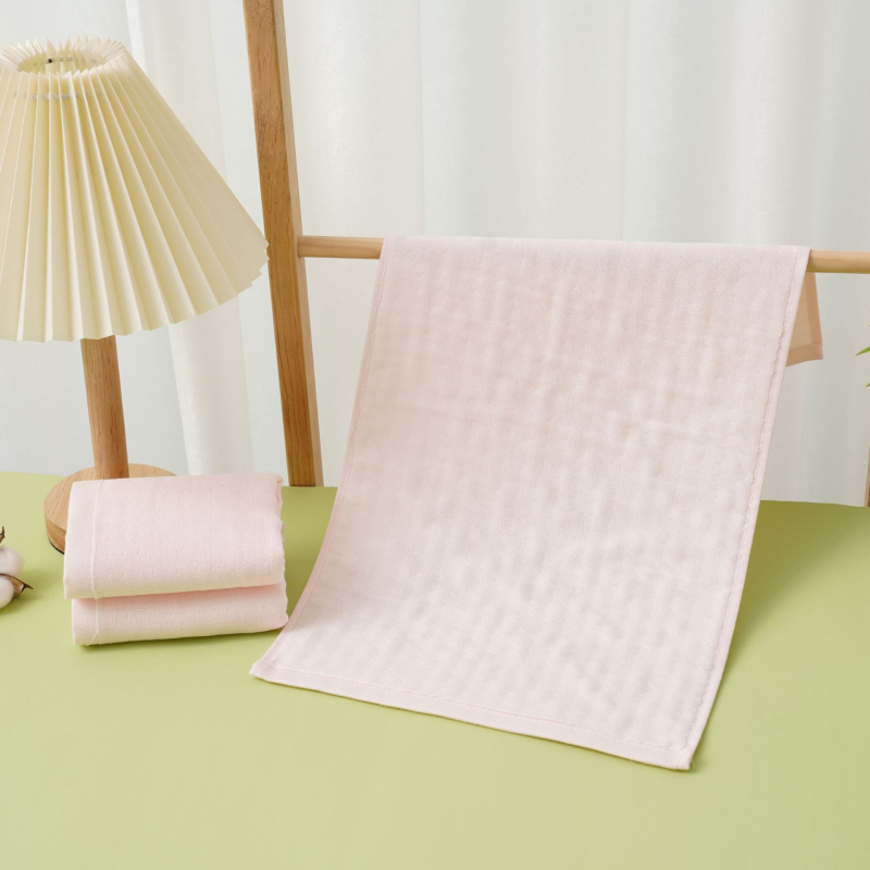 Dječji ručnik za lice od 100% pamuka, vlakna 32s, ravno tkanje, ispod 50 g