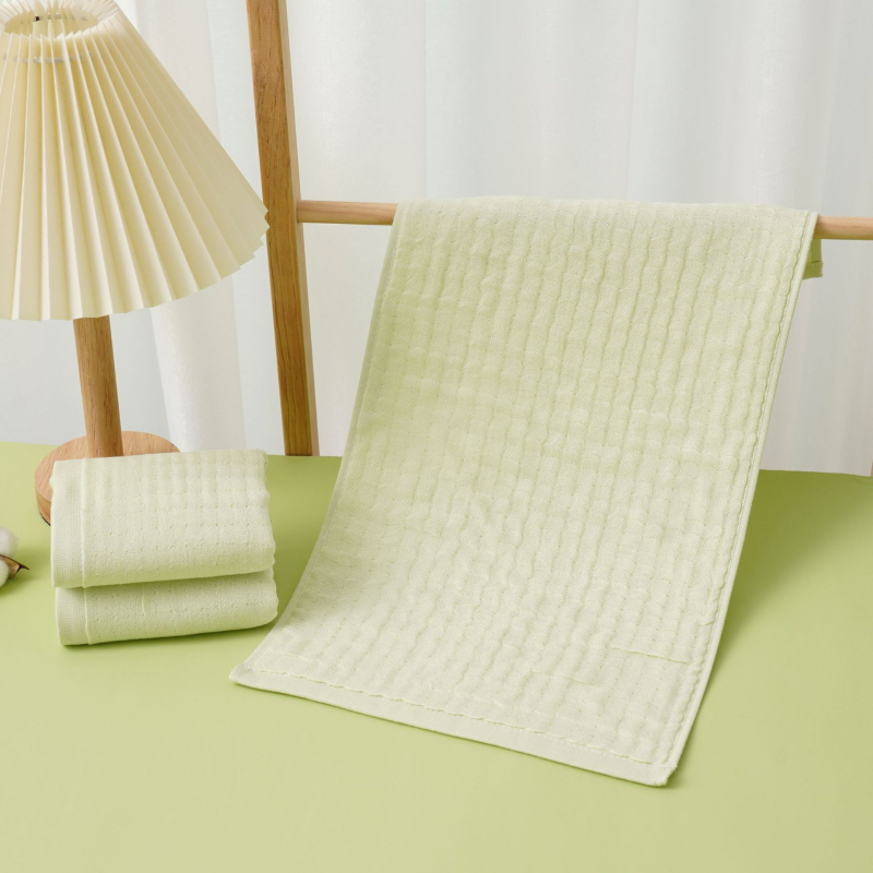 Dječji ručnik za lice od 100% pamuka, vlakna 32s, ravno tkanje, ispod 50 g