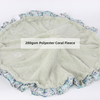 Bērnu roku dvielis no koralfleksa ar mīļu dzīvnieku rakstu, 80–100 g, 250D diegs, zīmols Leisure House