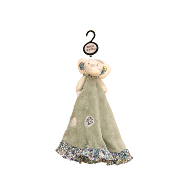 Bērnu roku dvielis no koralfleksa ar mīļu dzīvnieku rakstu, 80–100 g, 250D diegs, zīmols Leisure House