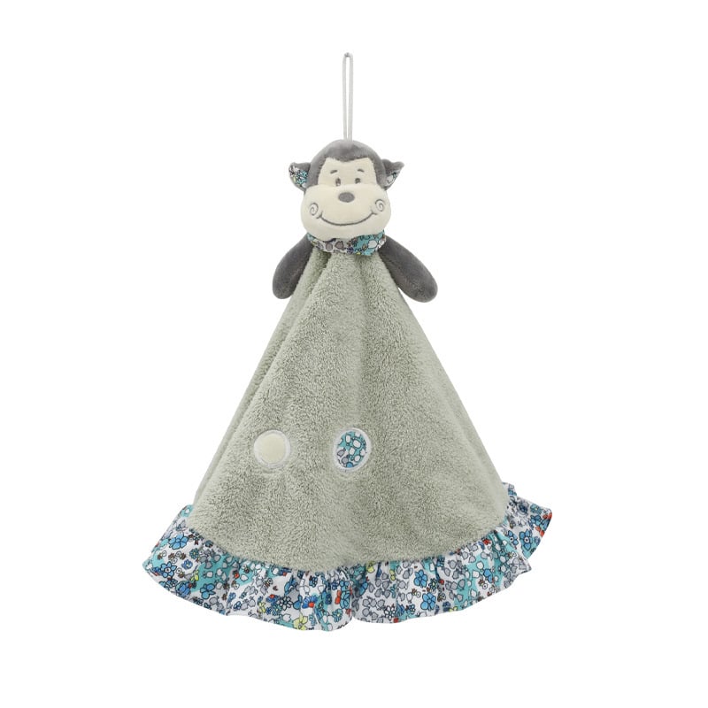 Bērnu roku dvielis no koralfleksa ar mīļu dzīvnieku rakstu, 80–100 g, 250D diegs, zīmols Leisure House