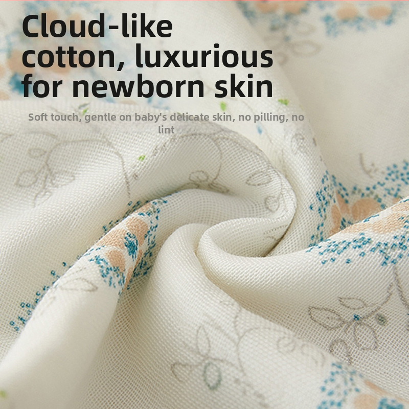 Granular Bear Beebi gazivillane näo rätik, kammitud lõngaga (combed yarn), 40 g, imendumine 5–10 s