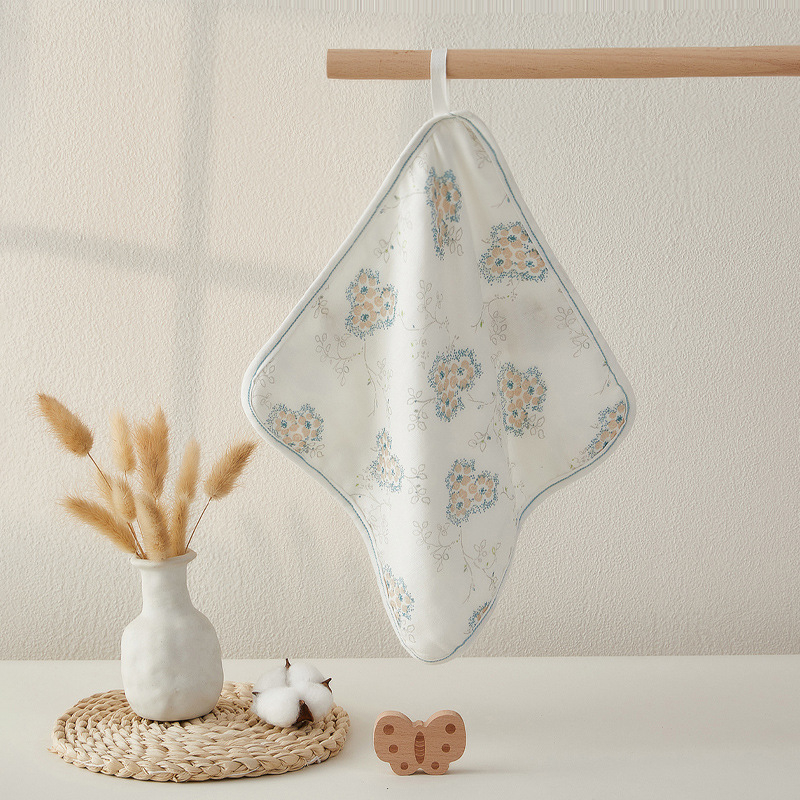 Granular Bear Kūdikio gazė medvilnės veido rankšluostis, su šukuotais siūlais (combed yarn), 40 g, absorbavimas 5–10 s