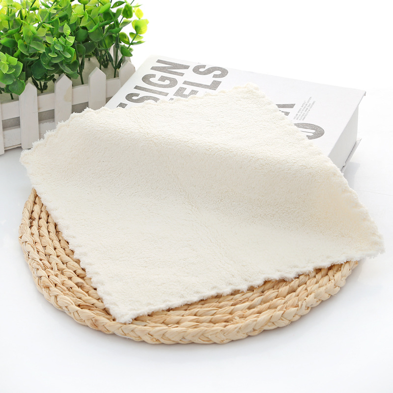 Coral Velvet kvadratinis rankšluostis, 350 g, nano ultrafininio pluošto siūlai, 80% poliesteris + 20% poliamidas, paprasta audinys, vandens absorbcija 5–10 s