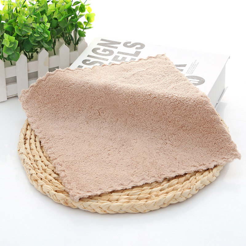 Coral Velvet kvadratinis rankšluostis, 350 g, nano ultrafininio pluošto siūlai, 80% poliesteris + 20% poliamidas, paprasta audinys, vandens absorbcija 5–10 s