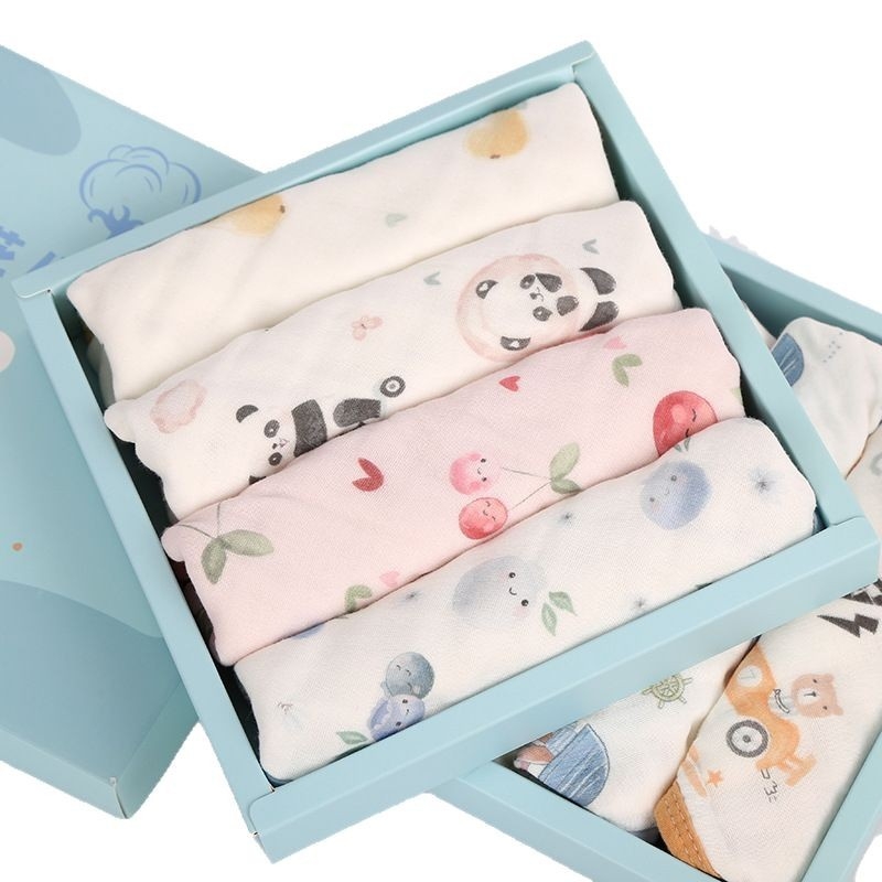 Lapse puuvillane näomattide komplekt kinkekarp, 40 tk, 110 g