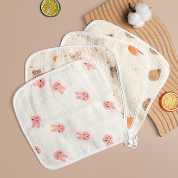 Kūdikių marle veidui – 100% medvilnė, kombinuota siūlė, seilių servetėlė, daugiafunkcis, įsisavinimas 5–10 s