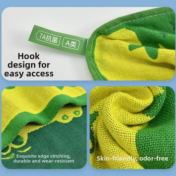 Antibakterinis marlės rankšluostis vaikams, 21 siūlas, paprastas pynimas, prekės ženklas Grace, prekės kodas 251401t