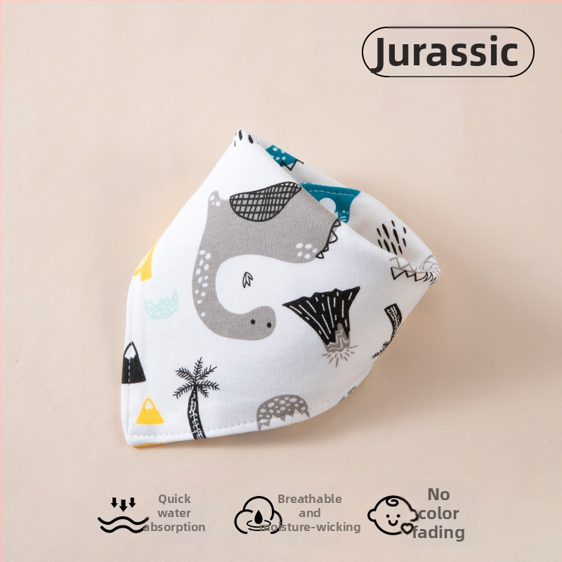 Novorodenec: dvojvrstvový bavlnený trojuholníkový bryndák