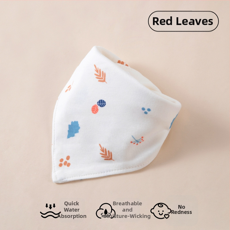 Novorodenec: dvojvrstvový bavlnený trojuholníkový bryndák