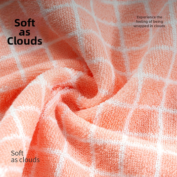 Vaikų dryžuotas rankšluostis, 100% medvilnė, 32s siūlai, 50–80 g, rankšluostis veidui