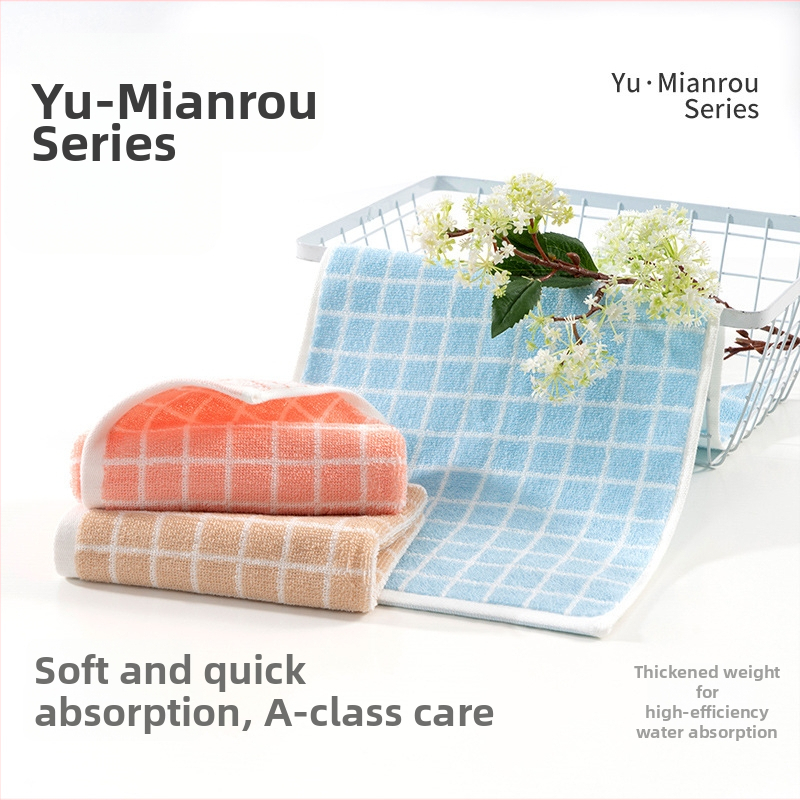 Vaikų dryžuotas rankšluostis, 100% medvilnė, 32s siūlai, 50–80 g, rankšluostis veidui