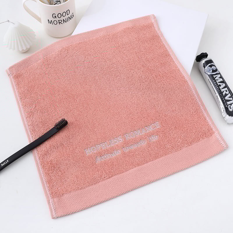 Kang No. Zīdaiņu kokvilnas roku dvielis, kvadrātveida, 60 g, 21s pavedums, izšūts