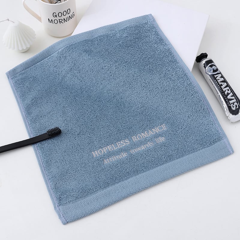 Kang No. Zīdaiņu kokvilnas roku dvielis, kvadrātveida, 60 g, 21s pavedums, izšūts